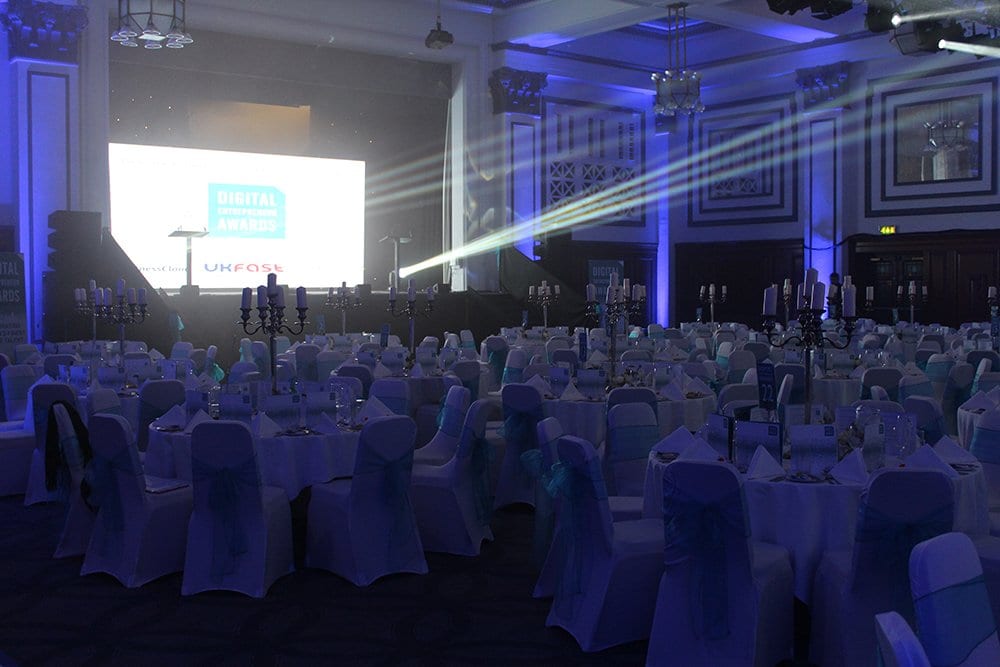 Digital Entrepreneur Awards Seating