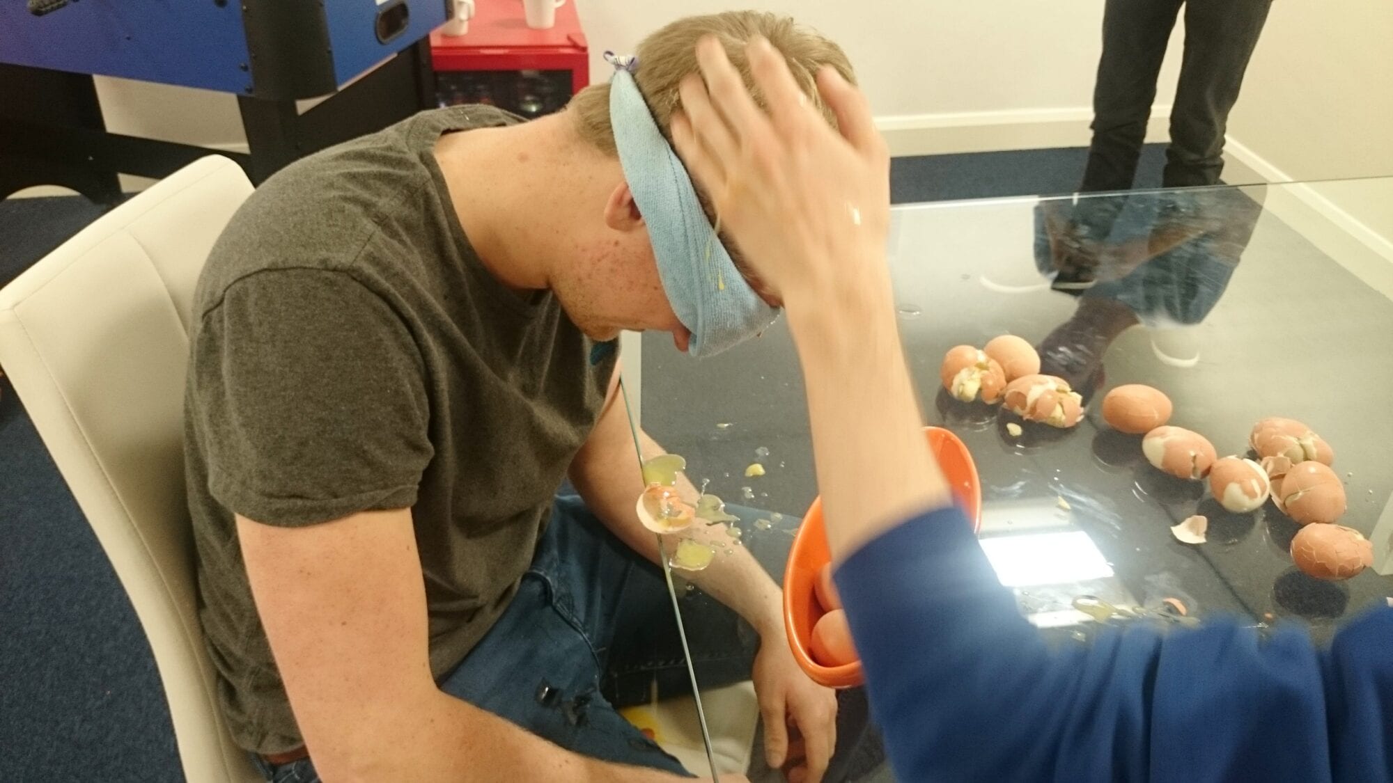 Egg on Wes Head