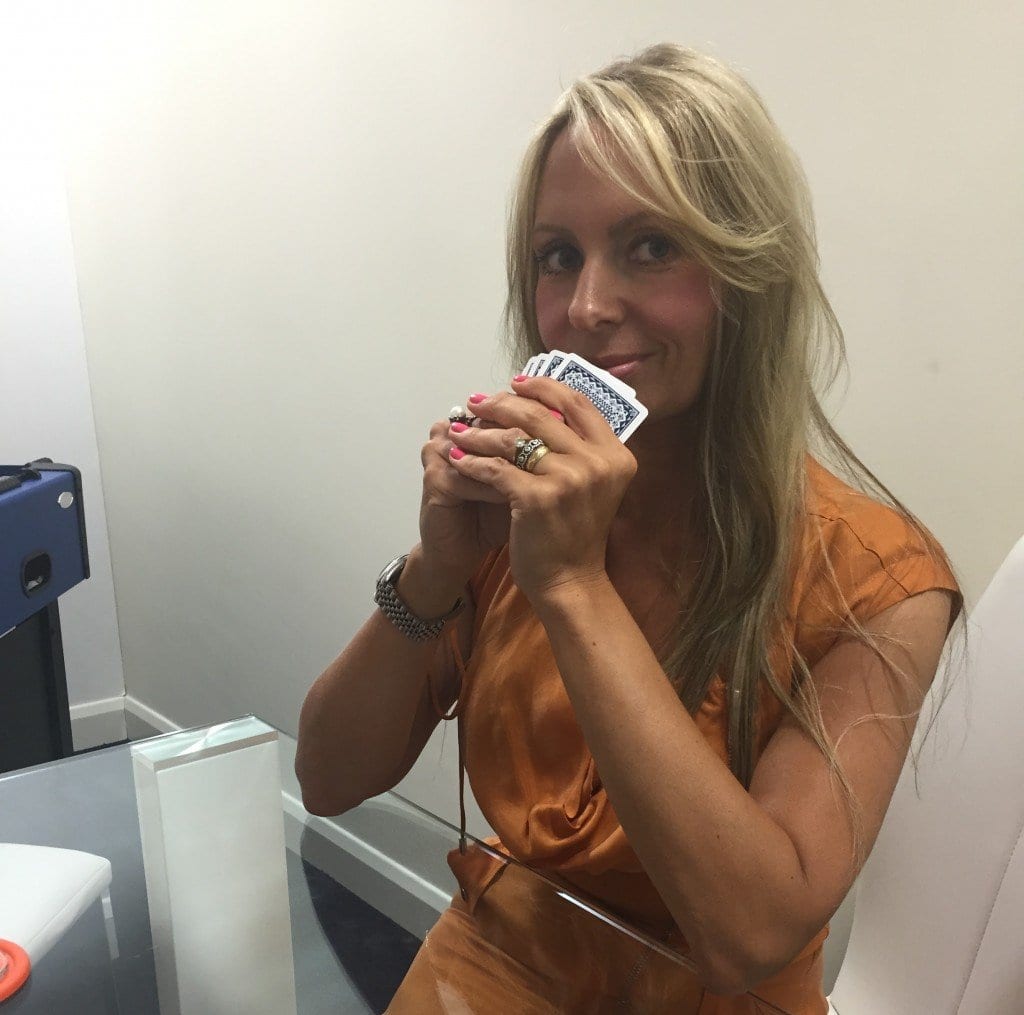 Heather playing cards