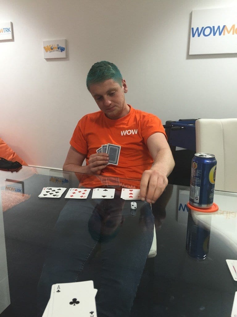 Wes playing cards