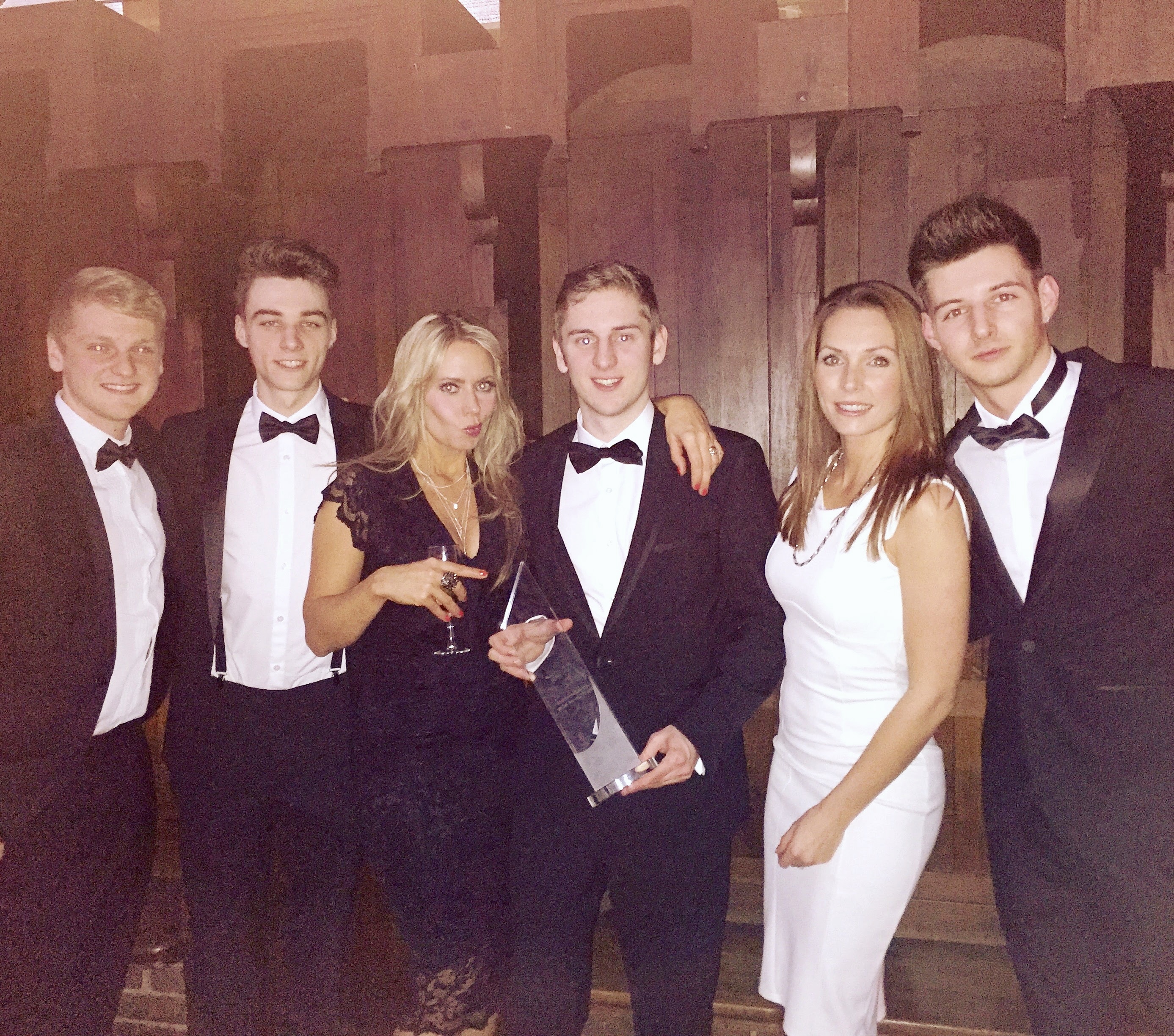 WOW Media team with award in Newark